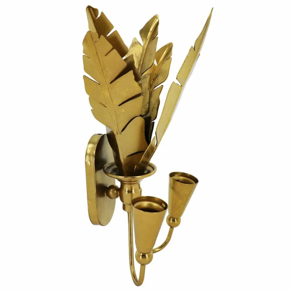 11.75" Gold Metal Candle Holder by Ashland®
