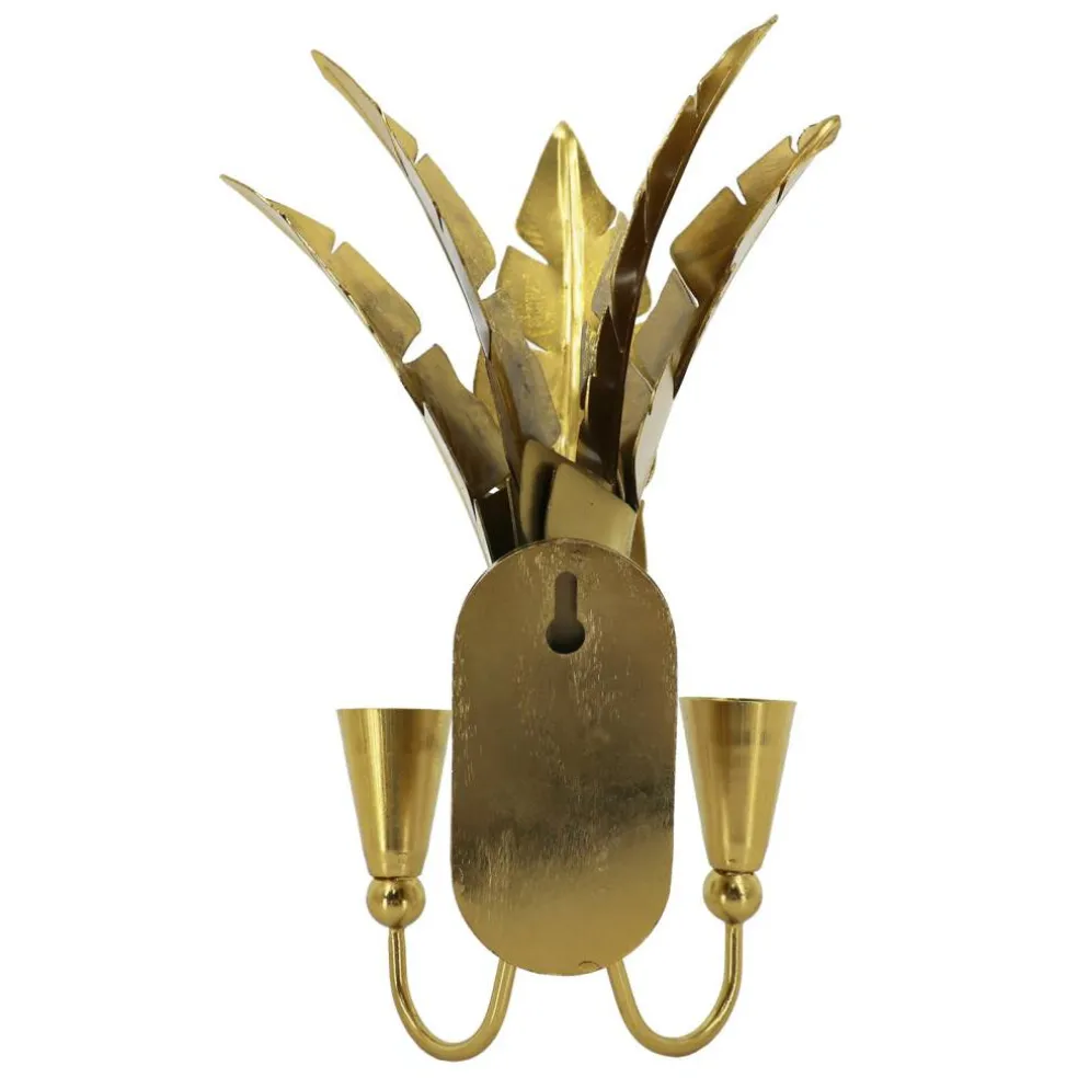 11.75" Gold Metal Candle Holder by Ashland®