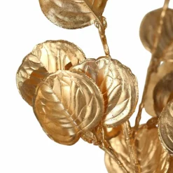 2 Gold 27" Metallic Faux Artificial Eucalyptus Stems for Events
