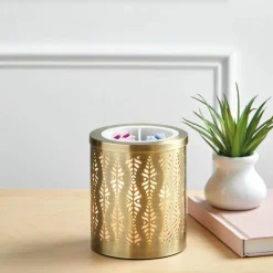 5" Gold Metallic Wax Warmer by Ashland®