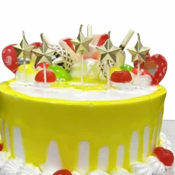 Gold Star Candles by Celebrate It™, 5ct.