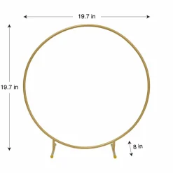 19.75" Gold Tabletop Hoop by Celebrate It™