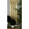 Gold Traditional Ornamental Wood Wall Décor