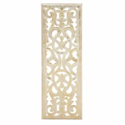 Gold Traditional Ornamental Wood Wall Décor