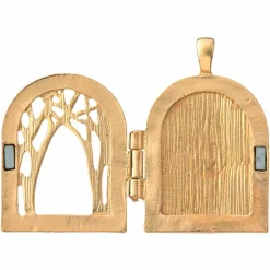 Gold Tree Arch Locket by Bead Landing™