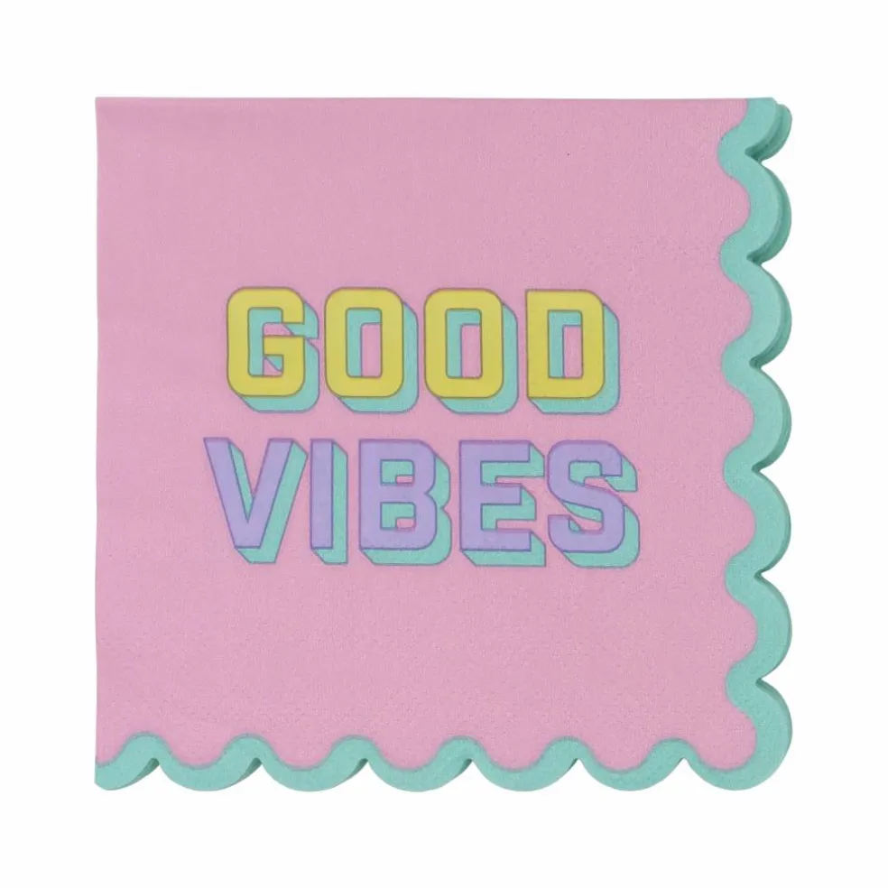Good Vibes Beverage Napkins, 20ct. by Celebrate It™