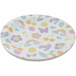 9" Good Vibes Dinner Plates, 8ct. by Celebrate It™