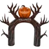 GOOSH 12FT Inflatable Halloween Arch with Pumpkin – Light-Up Yard Decoration