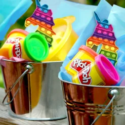 GottaPop Rainbow Unicorns Pop It Fidget Toy Party Favors, 6ct.