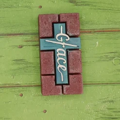 Grace Cross Snap Out Center Wax Melt Snap Bar Silicone Mold