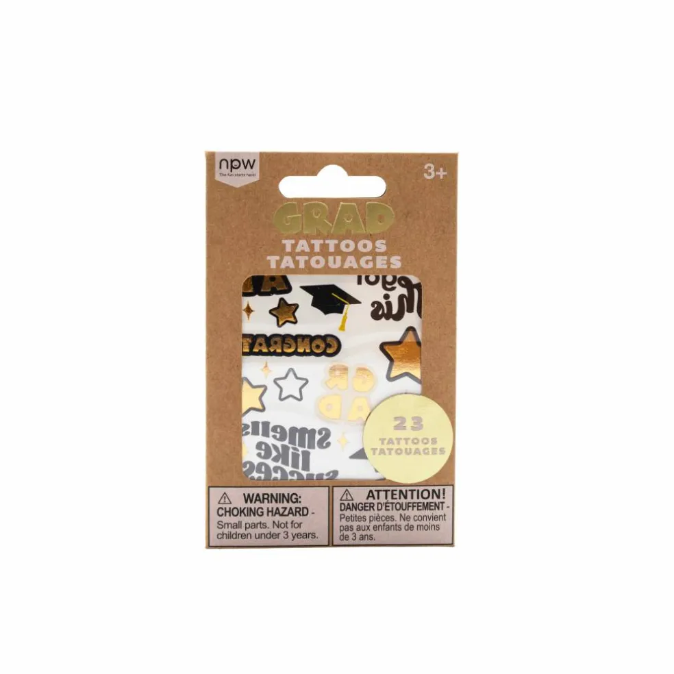 Graduation Temporary Tattoos, 23ct.