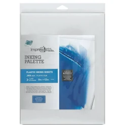 Grafix Impress Inking Palette - 9" x 12", Pkg of 25 sheets