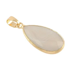 Gray Agate Teardrop Pendant by Bead Landing™