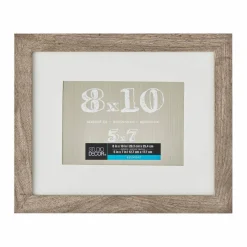Gray Belmont Frame with Mat by Studio Décor®