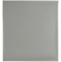 Gray Saffiano D-Ring Scrapbook Album by Recollections®