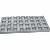 3 Gray 32 Slot Puff Earring Cards Showcase Display Tray Inserts