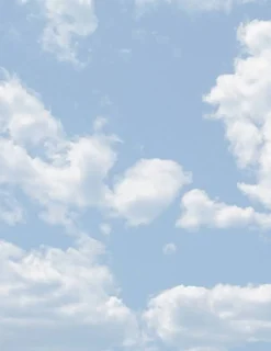 Great Papers! Clouds Stationery Letterhead, Invitations and Announcements, Printer Friendly, 8.5