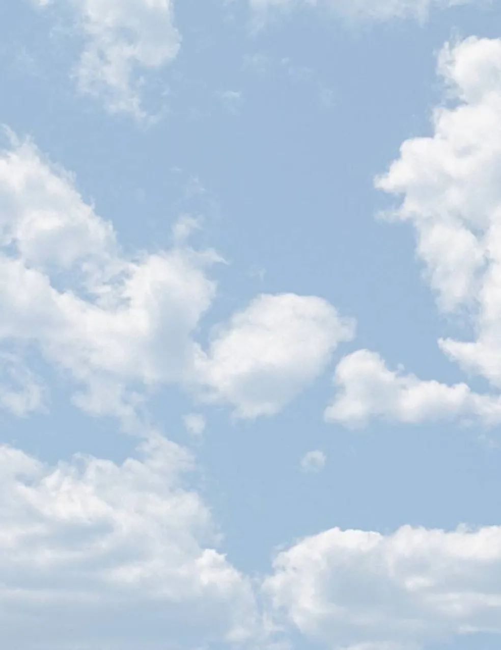 Great Papers! Clouds Stationery Letterhead, Invitations and Announcements, Printer Friendly, 8.5"x11", 80 Pack