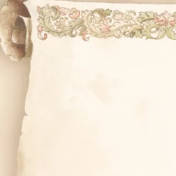 Great Papers! Florentine Scroll Stationery Letterhead, Invitations and Announcements, Printer Friendly, 8.5