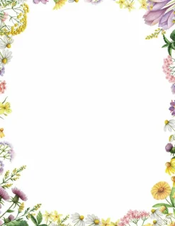 Great Papers! Flower Meadows Stationery Letterhead, 8.5" x 11", Inkjet and Laser Printer Compatible, 80 count