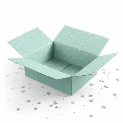 Great Papers! GiftIn Corrugated Shipping Box, Stars Design for Gifts, Birthdays, Holiday, and Care Packages (2025050)