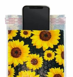 Great Papers! Mailer, Bubble, Sunflowers, Poly Tear and Moisture Resistant, 6" x 9", 50 count