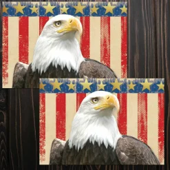 Great Papers! Note Card and Envelope, Patriotic with Gold Foil, 4.75