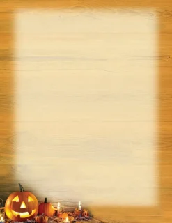 Great Papers! Pumpkin Farmhouse Letterhead, for Invitations, Announcements and Personal Messages, Printer Friendly 8.5" x 11", 50 Pack (2023035)