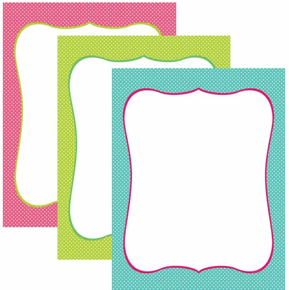 Great Papers! Spring Dots Assortment Stationery Letterhead, Invitations and Announcements, Printer Friendly, 8.5"x11", 60 Pack