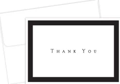 Great Papers! Tuxedo Thank You Note Card, 4.875" x 3.375" (folded), 50 cards/50 envelopes