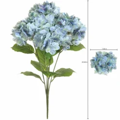 23" Green & Blue Hydrangea Bush by Ashland®