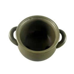 Green Ceramic Cauldron by Ashland®