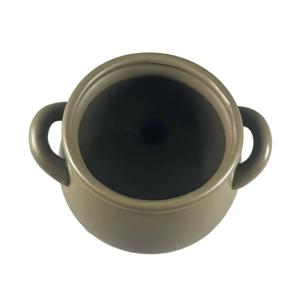 Green Ceramic Cauldron by Ashland®