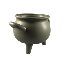 Green Ceramic Cauldron by Ashland®