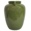 8.25" Green Ceramic Vase by Ashland®