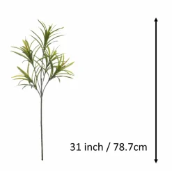 16" Green Dracaena Leaf Stem by Ashland®