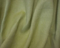 Green Linen Convington Slub Canvas Woven Fabric By the Yard