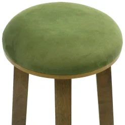 18" Green Mango Wood Stool by Ashland®