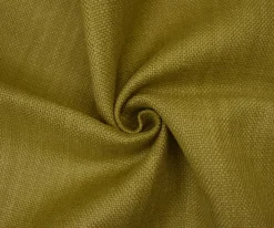 Green Moygashel Solid Woven Irish Linen Home Decorating Fabric By the Yard