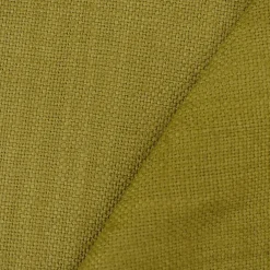 Green Moygashel Solid Woven Irish Linen Home Decorating Fabric By the Yard