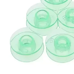 Green Plastic Sewing Machine Bobbin for Viking Machines Durable Non OEM