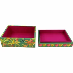 Green Tropical Decorative Box by Ashland®
