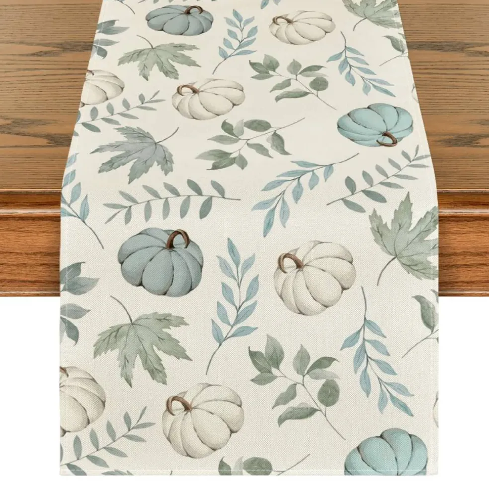 210 GSM Fall Table Runner Home Party Decor 13x72 Inch