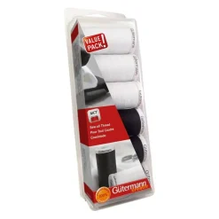 Gütermann Sew-All 274yd. Black & White 6 Spool Set