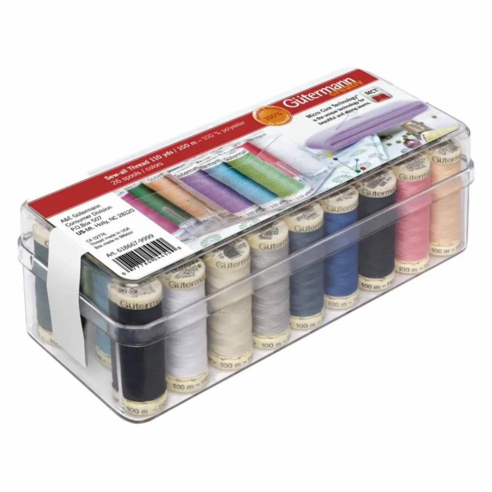 Gütermann 26 Spool Sew-All Box