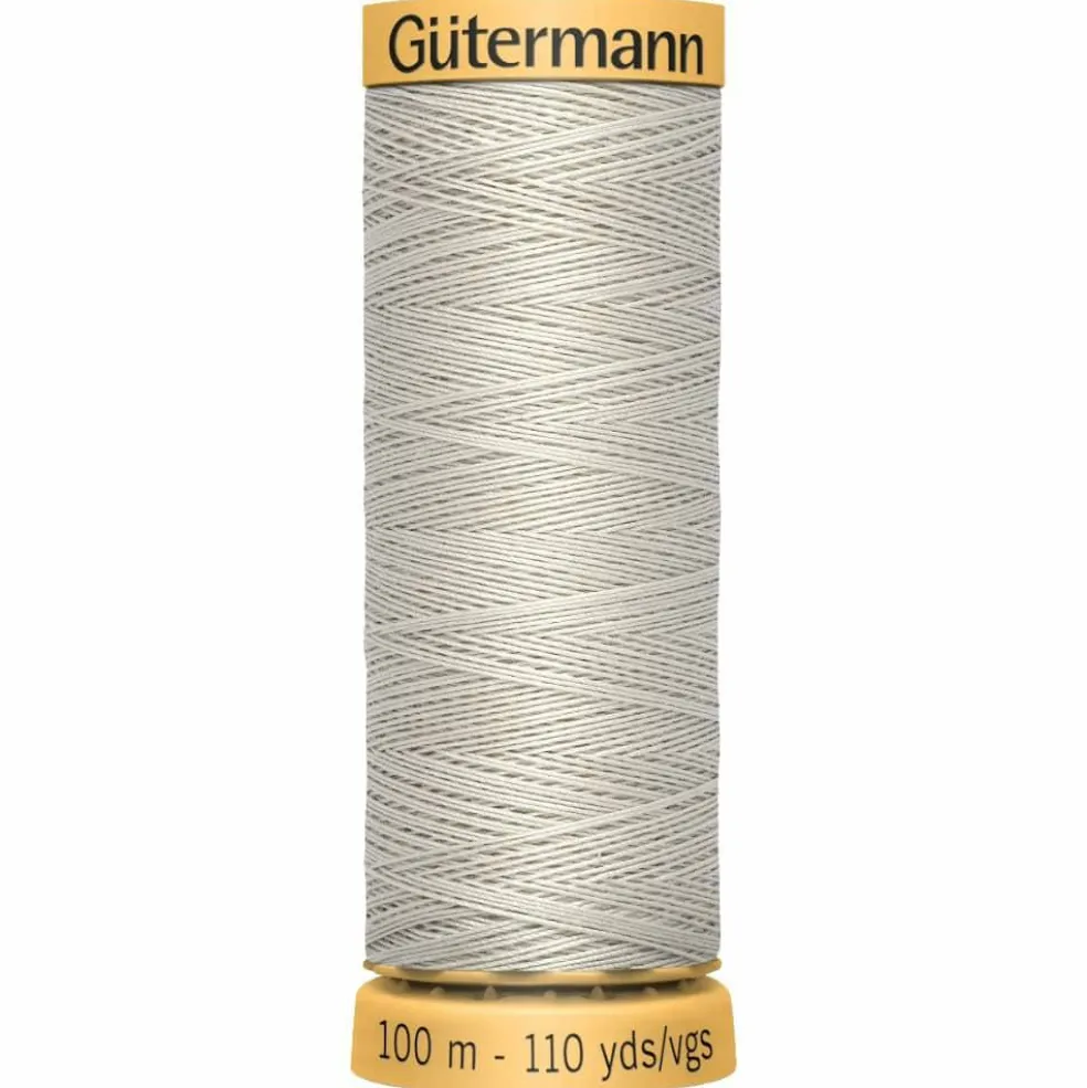 Gütermann 110yd. Natural Mercerized Cotton Thread