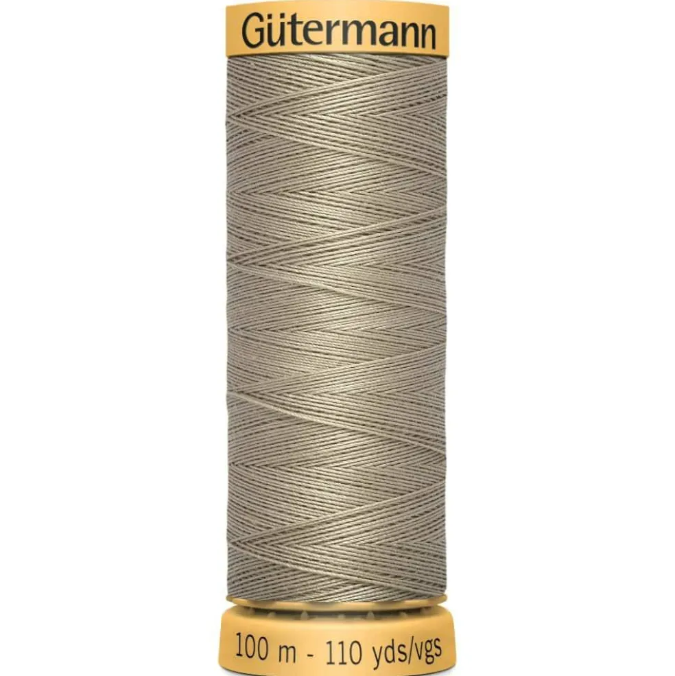 Gütermann 110yd. Natural Mercerized Cotton Thread