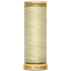 Gütermann 110yd. Natural Mercerized Cotton Thread