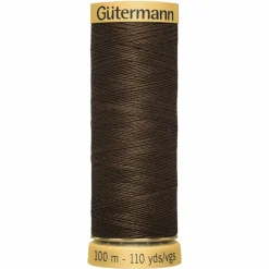 Gütermann 110yd. Natural Mercerized Cotton Thread