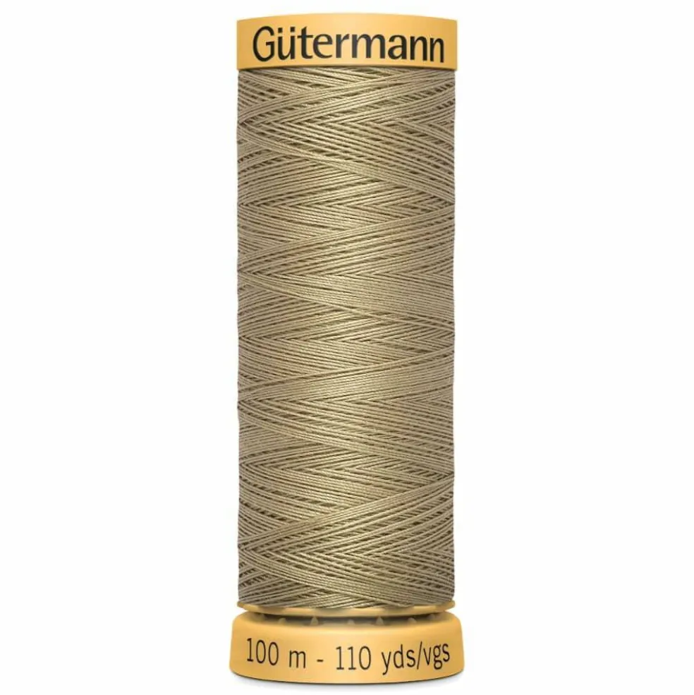 Gütermann 110yd. Natural Mercerized Cotton Thread